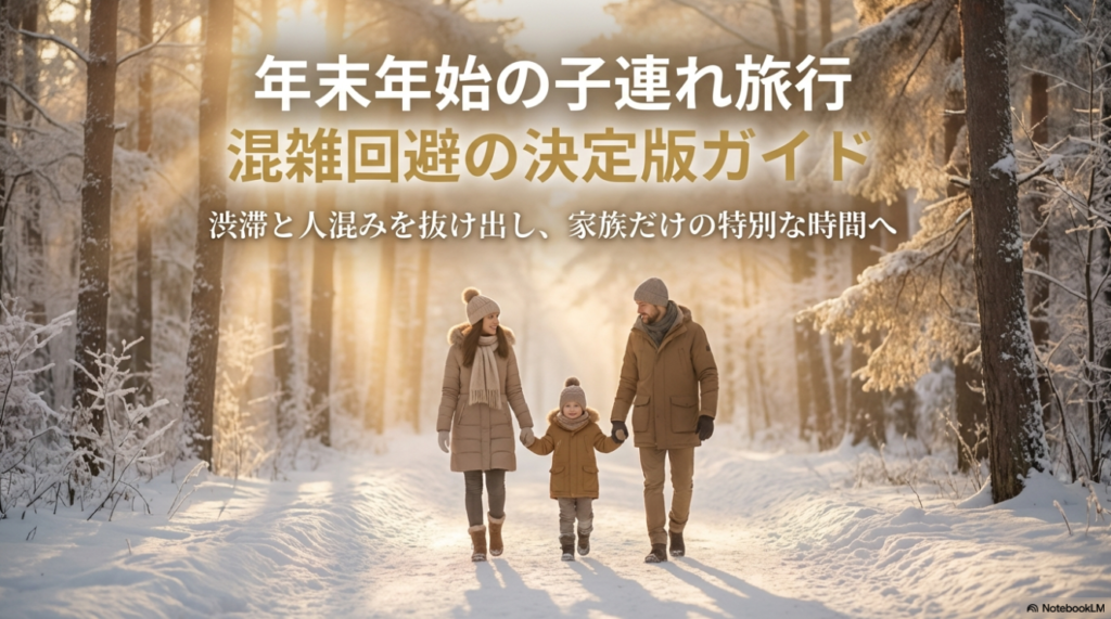 年末年始の子連れ旅行 混雑回避の決定版ガイド