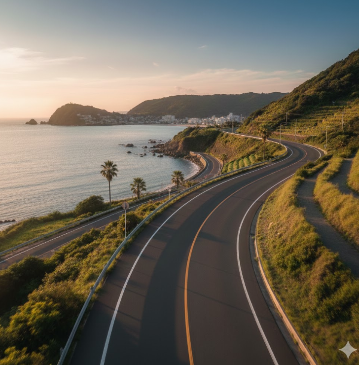 伊豆半島の美しい風景