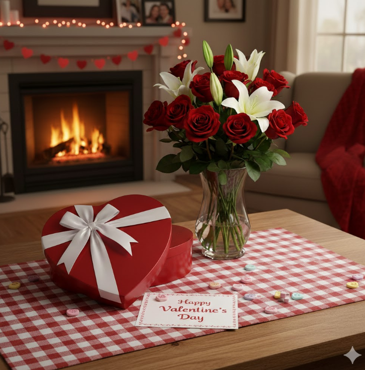 アメリカのバレンタインデーのイメージ
