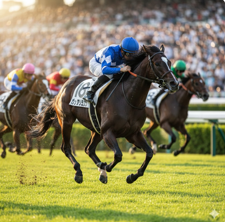 伝説の名馬「ディープインパクト」のイメージ