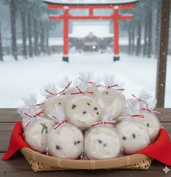 北海道神宮の福餅のイメージ