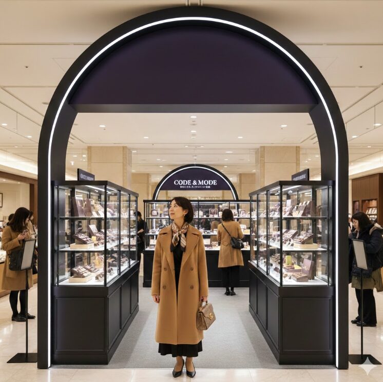 岩田屋本店のサロン・デュ・ショコラ2026会場エントランスの様子