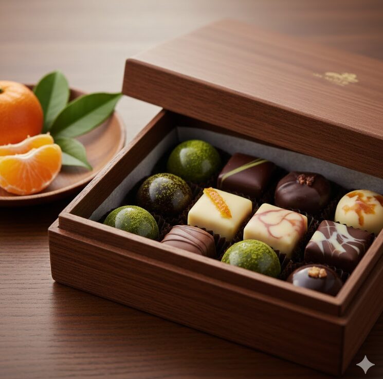 大丸福岡天神「九州チョコ深発見」で販売される九州素材を使用した限定ショコラアソート