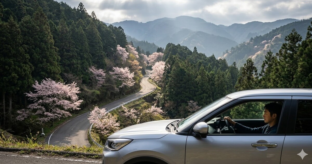 マイカーで行く奈良の桜絶景スポット