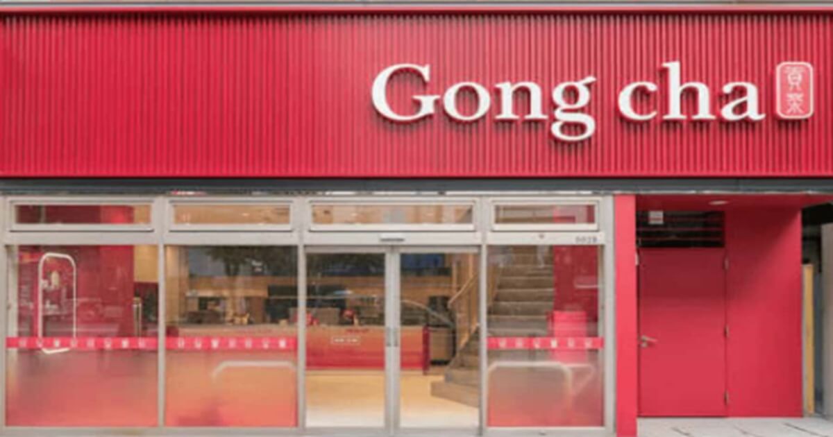 ゴンチャの外観のイメージ