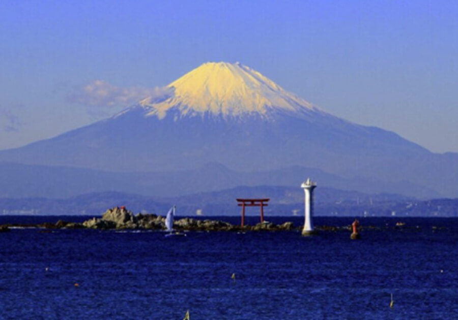 葉山から眺める風景