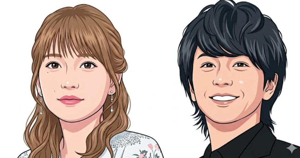 廣瀬智紀さんと川栄李奈さん