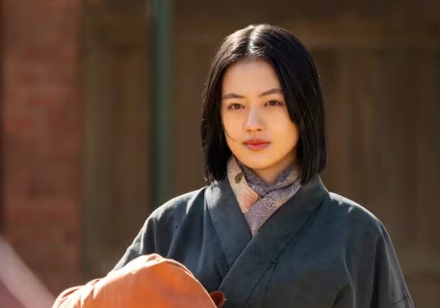 「風、薫る」に出演中の上坂樹里さん